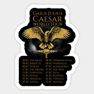 Julius Caesar World Tour - SPQR Ancient Roman Legion Eagle Sticker